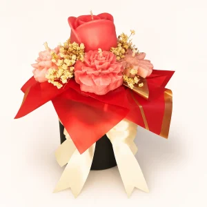 Mini bouquet rosado