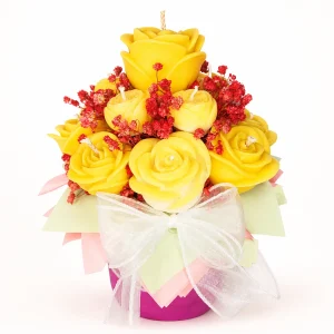 Bouquet de rosas amarillas