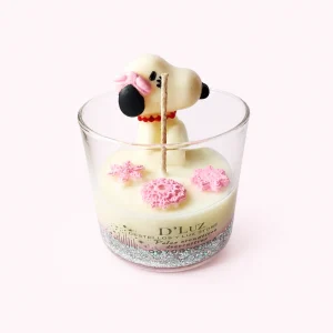 Velita de vaso temática Snoopy